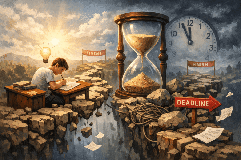 why students can’t finish exam paper on time