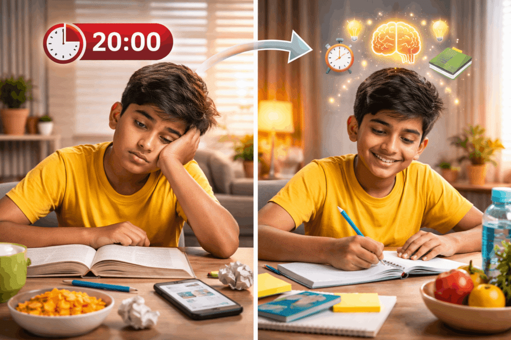 why students lose focus while studying