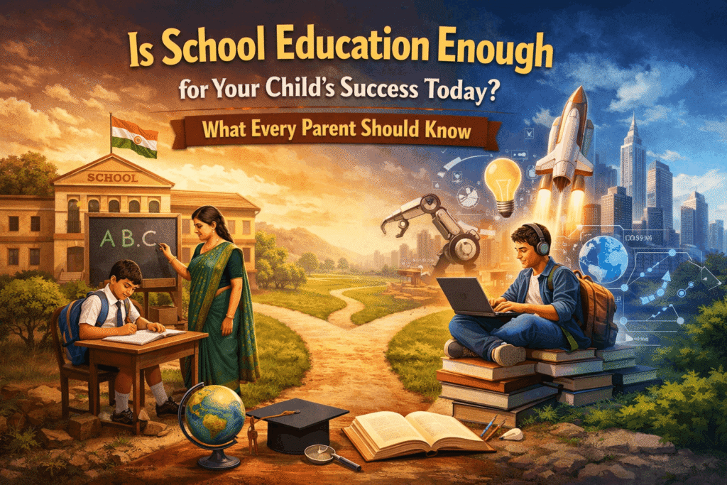 is school education enough for students