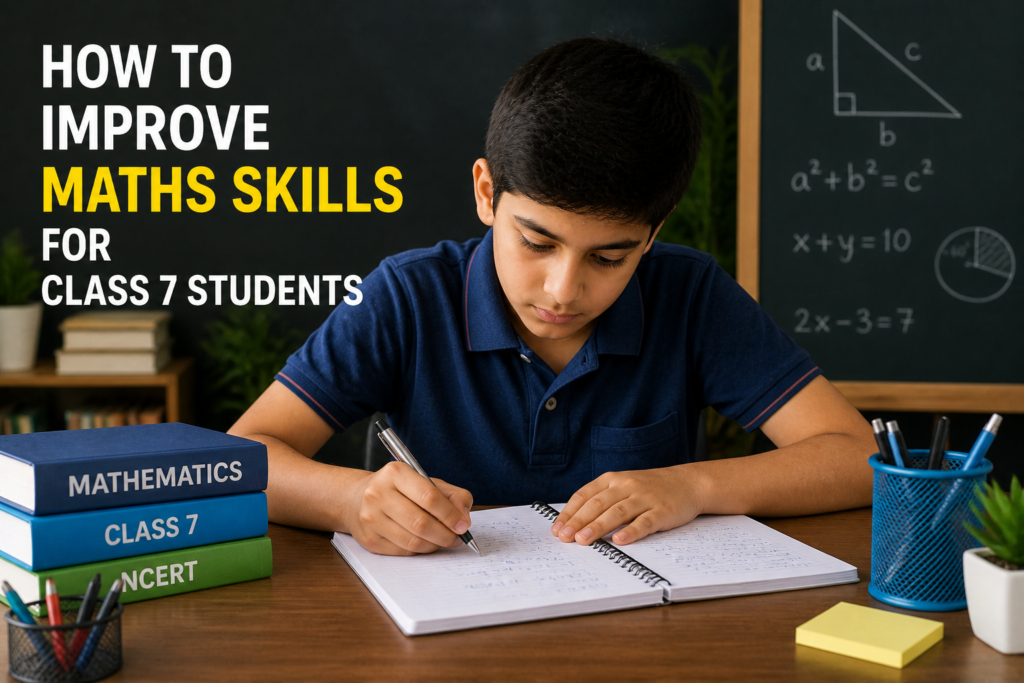 how to improve maths skills for class 7 students
